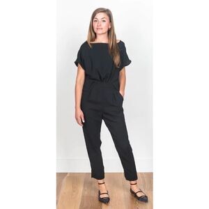 Rachel Comey Paloma Cutout Black Jumpsuit Sz. 00